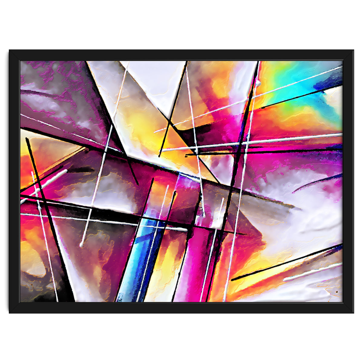 Abstract Art Britto - Qb288