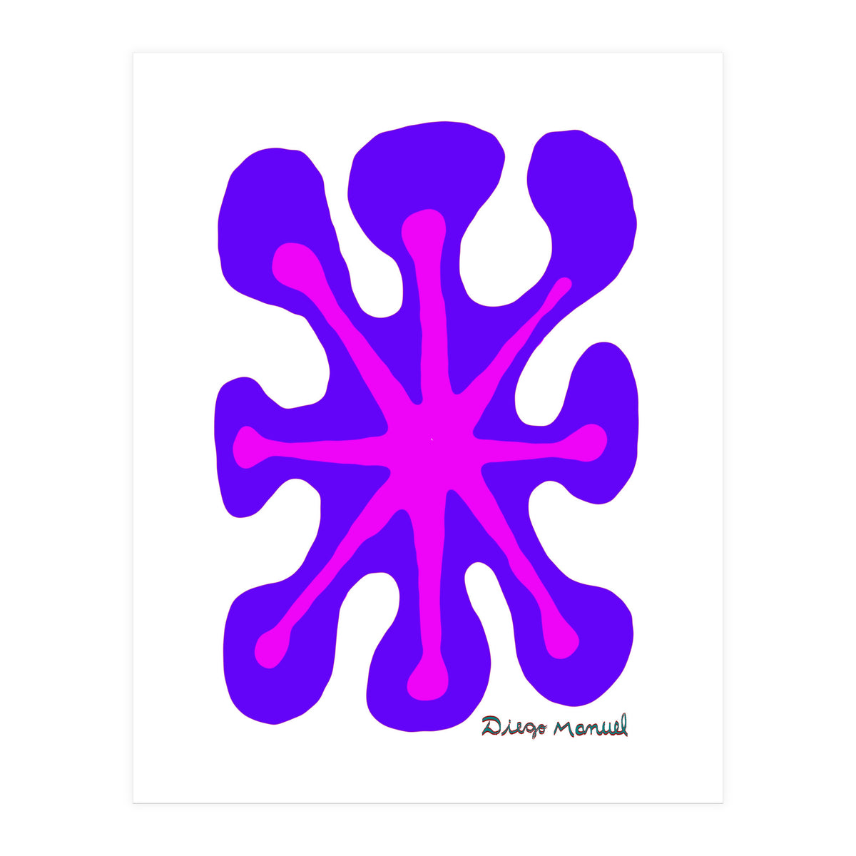 Fuego 96 Copia (Print Only)