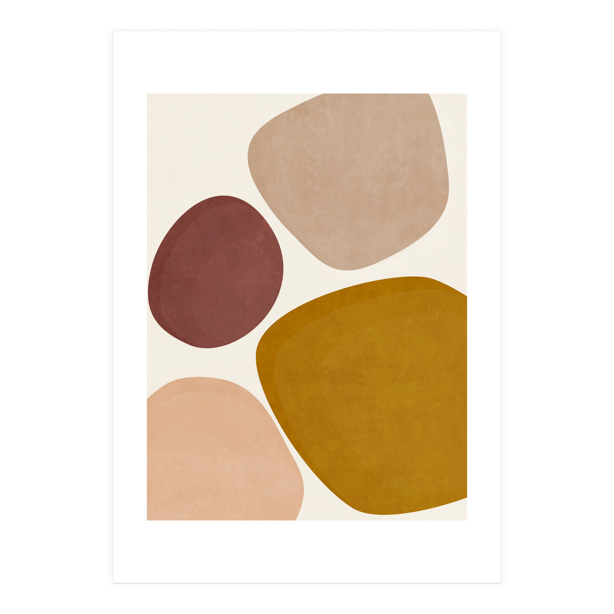 ORGANIC SHAPES - 01YR (Print Only)