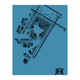 New York JFK Airport Layout (Print Only) thumbnail