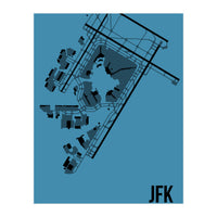 New York JFK Airport Layout (Print Only)