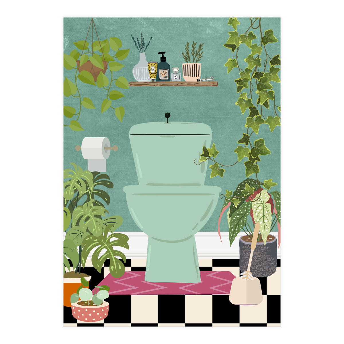 Botanical Loo (Print Only)