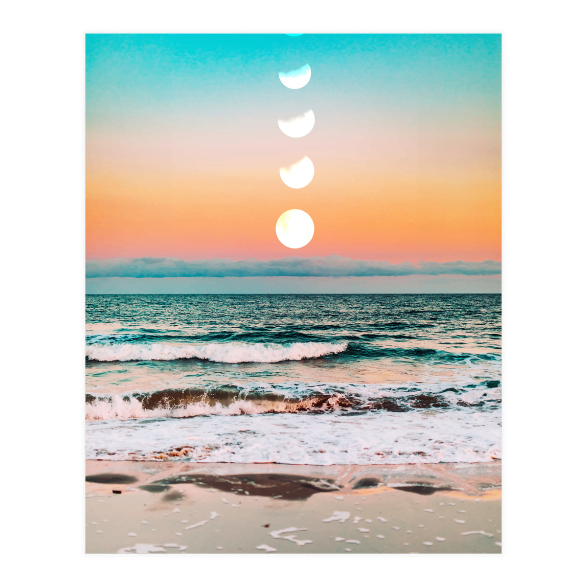 Beach Moon (Print Only)