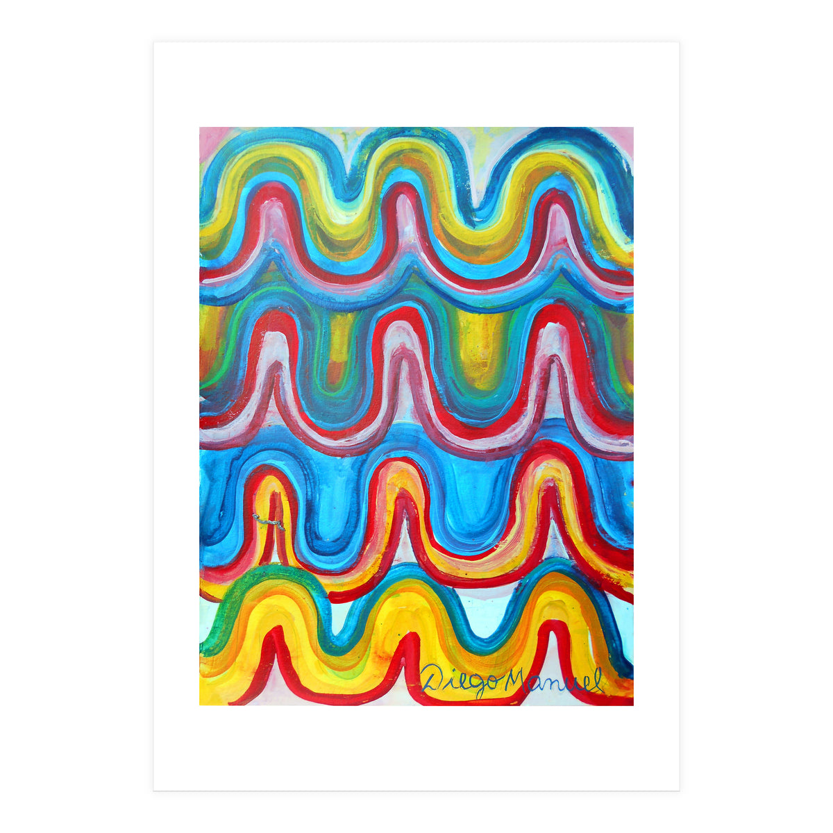 Pop Multicolor 6 (Print Only)