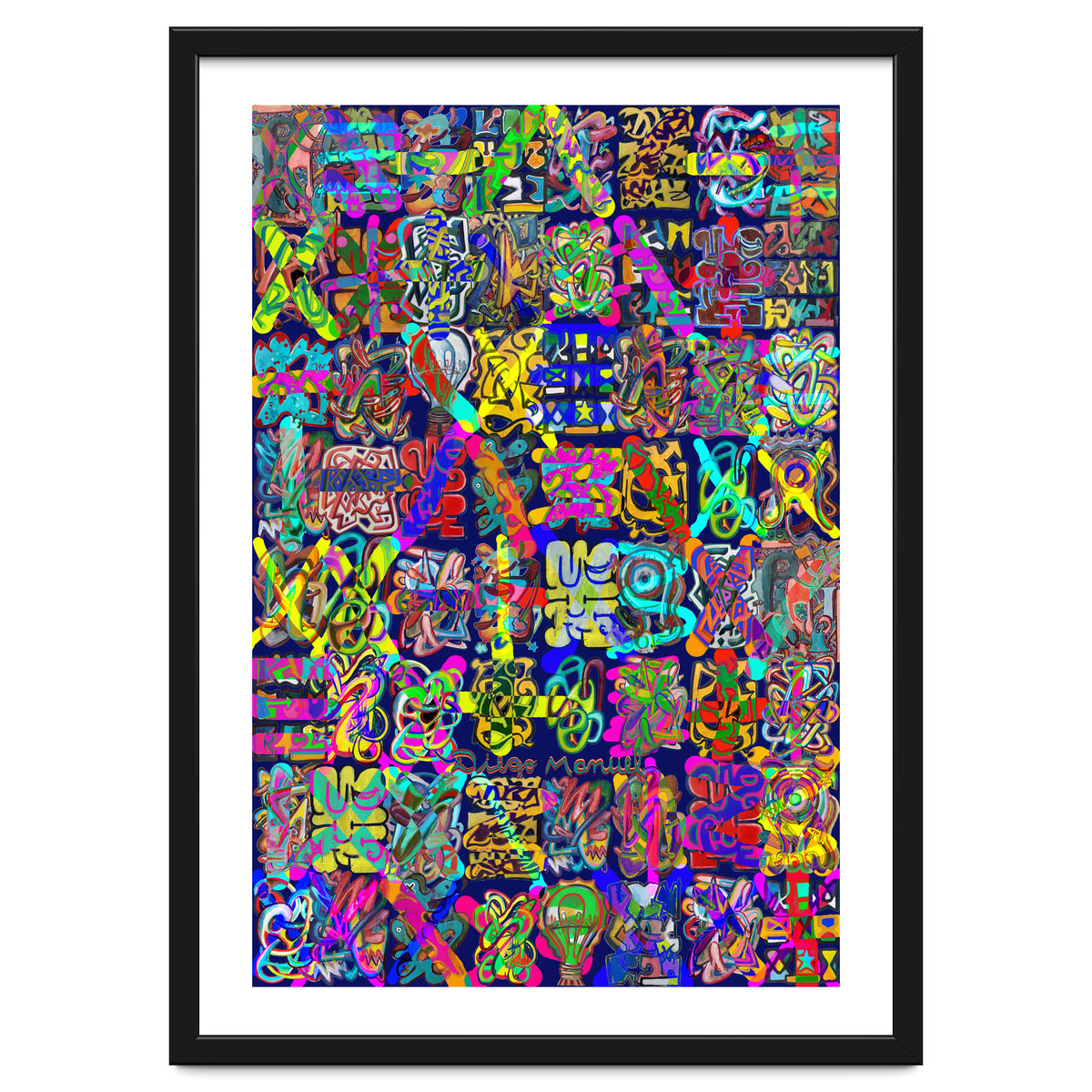 Graffitis 2021 Tapiz 108