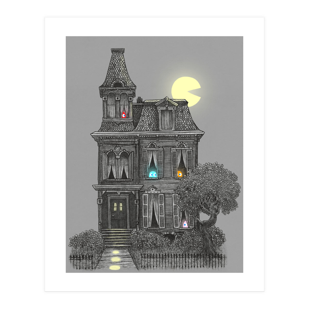 Haunted By The 80 S (Print Only)