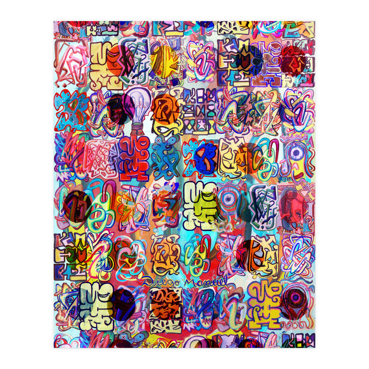 Graffiti Digital 2022 350 (Print Only)