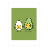 Egg Avocado best friends (Print Only) thumbnail
