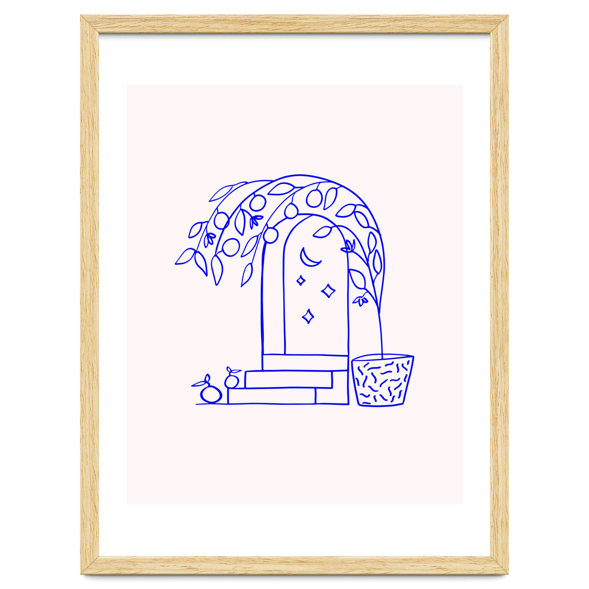 Summer at that Marrakech villa #illustration #sketch