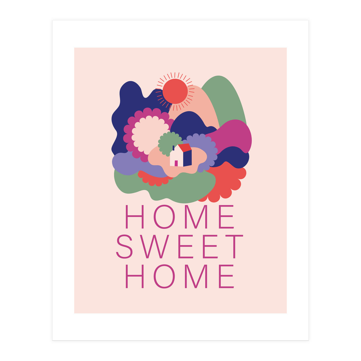 Home Sweet Home 22 Rgb (Print Only)