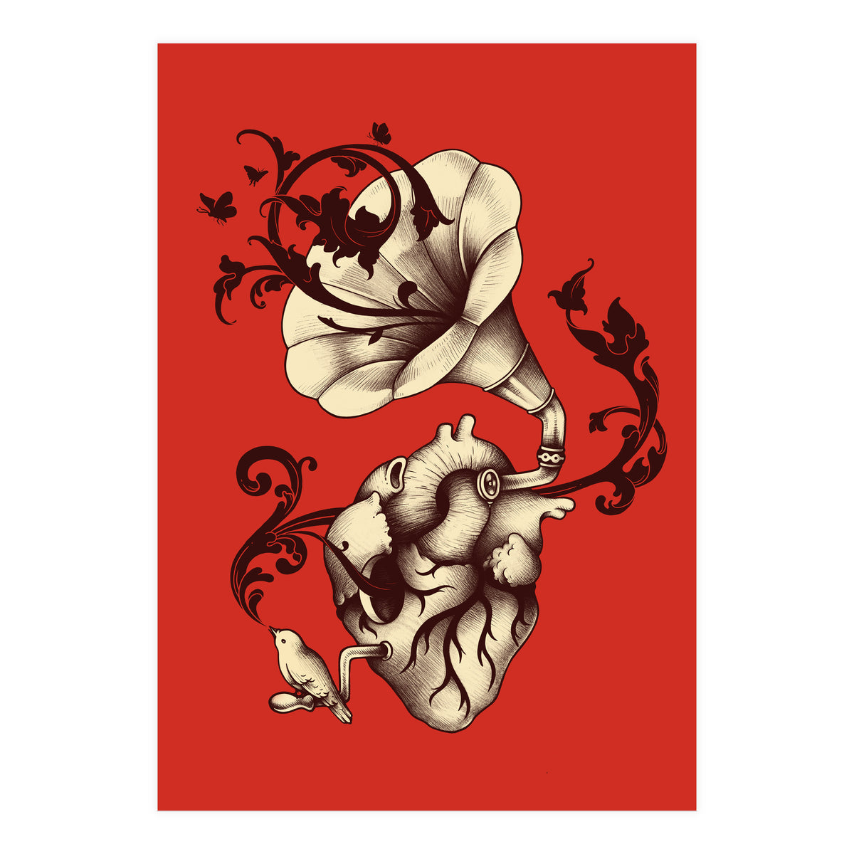 Listen To Your Heart (Print Only)