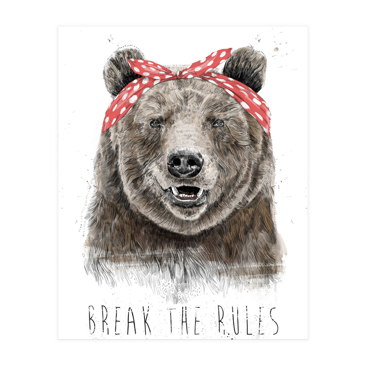 Break The Rules (color version) (Print Only)