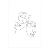 female couple face (Print Only) thumbnail