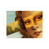 Botticellis Venus And Mona Lisa (Print Only) thumbnail