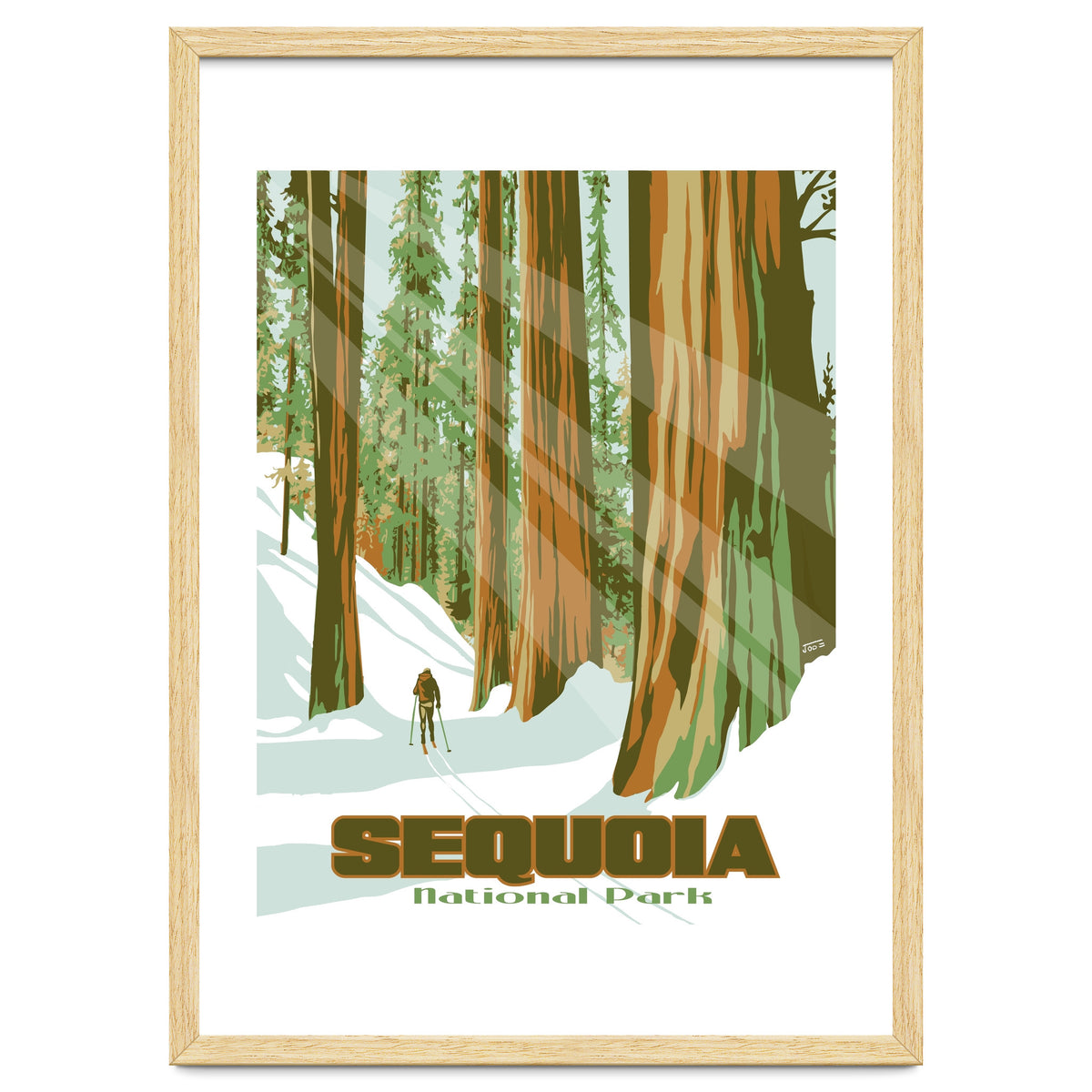 Sequoia National Park Poster