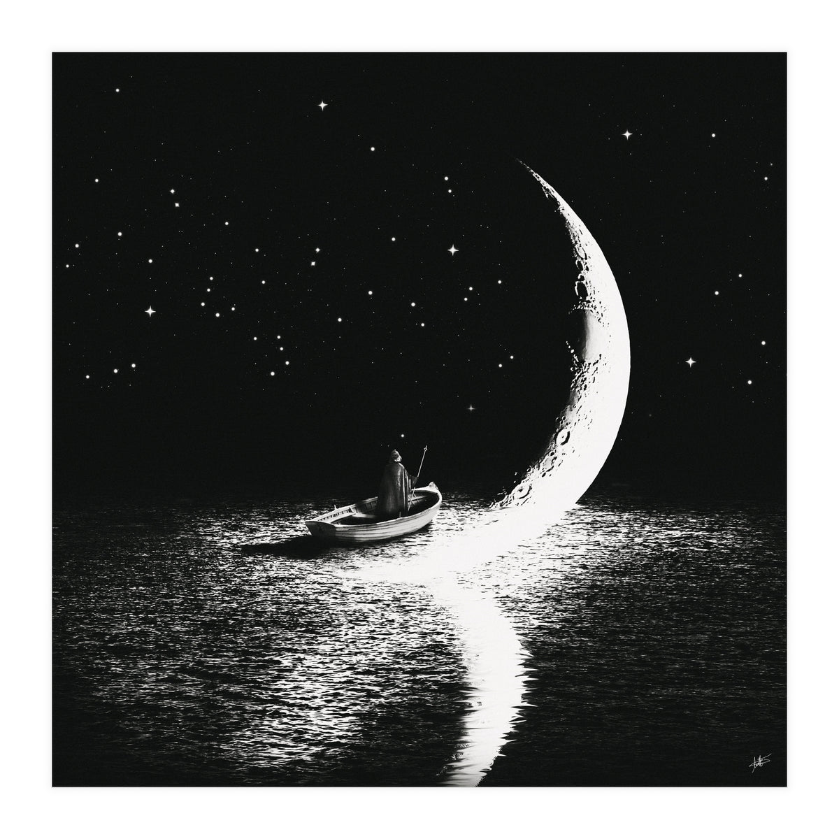 Arrival At Moonlight (Print Only)