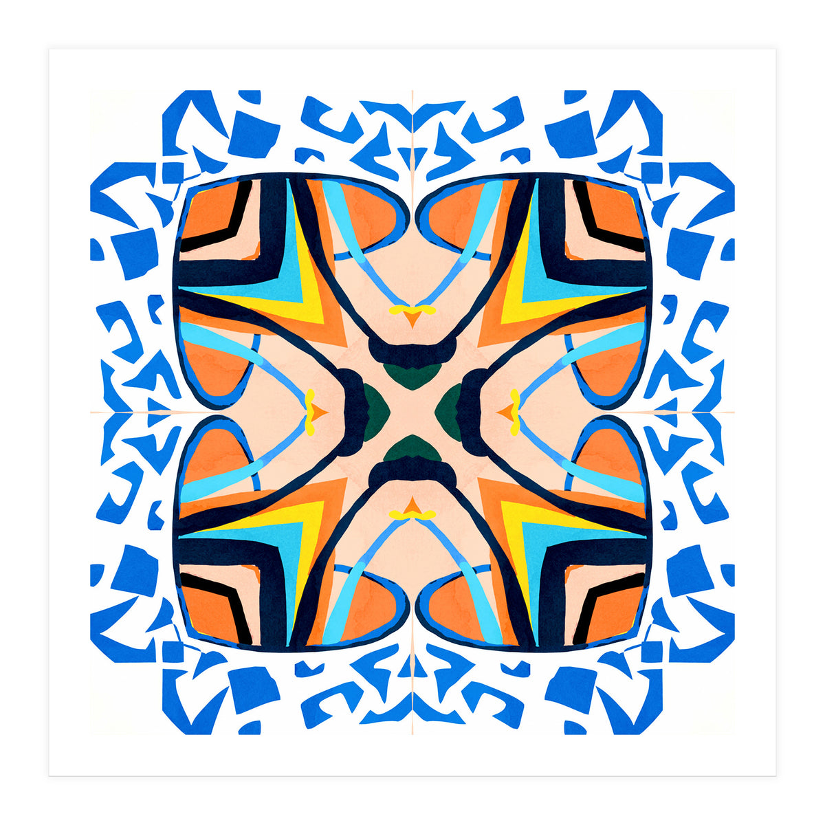 Mediterranean Tile (Print Only)