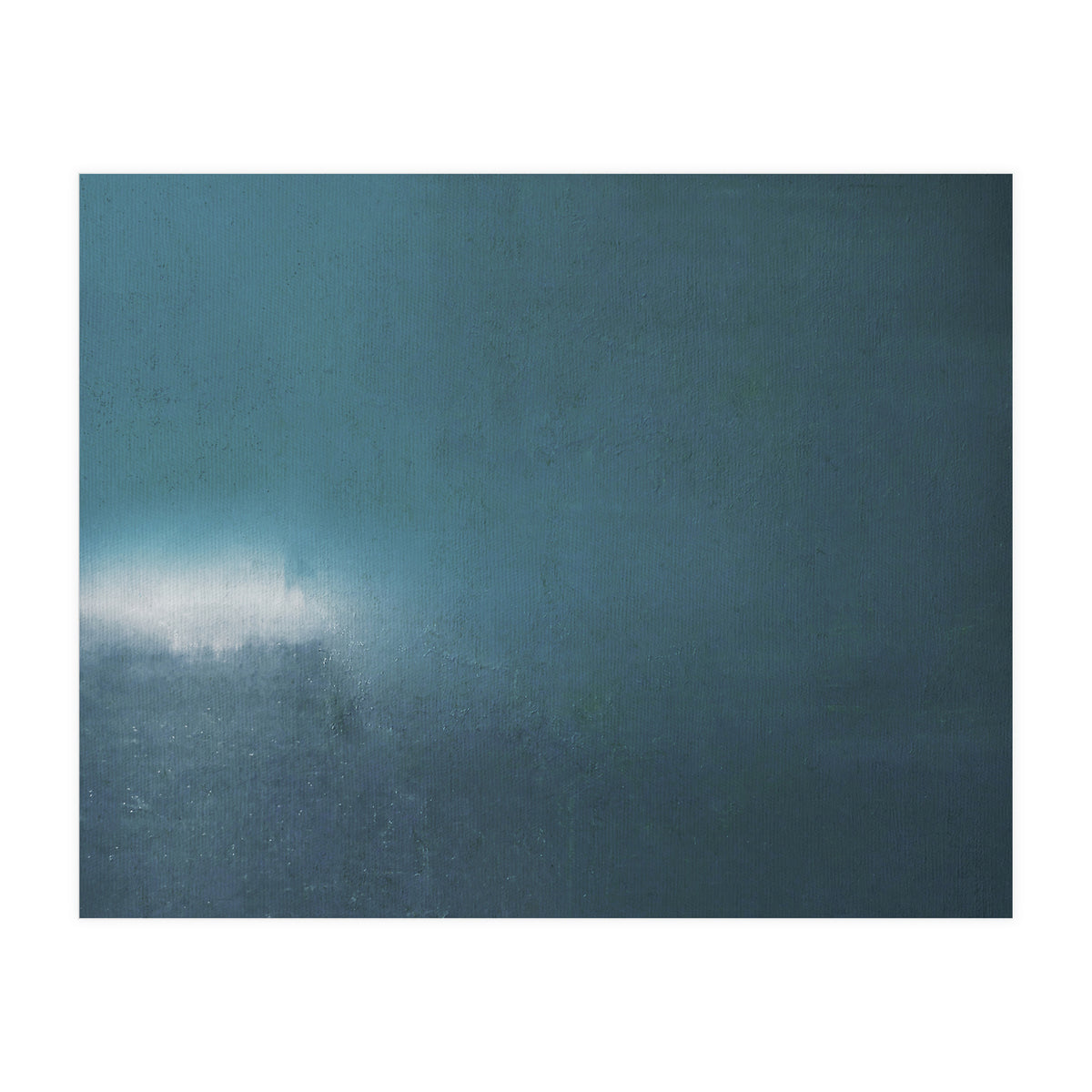 Waves On Breakwater (Print Only)