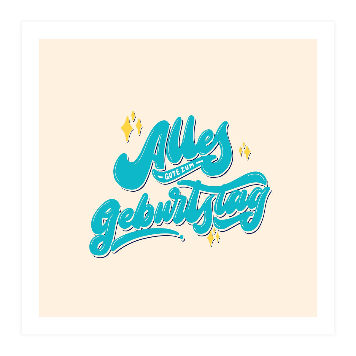 Alles Gute Zum Geburtstag (Print Only)