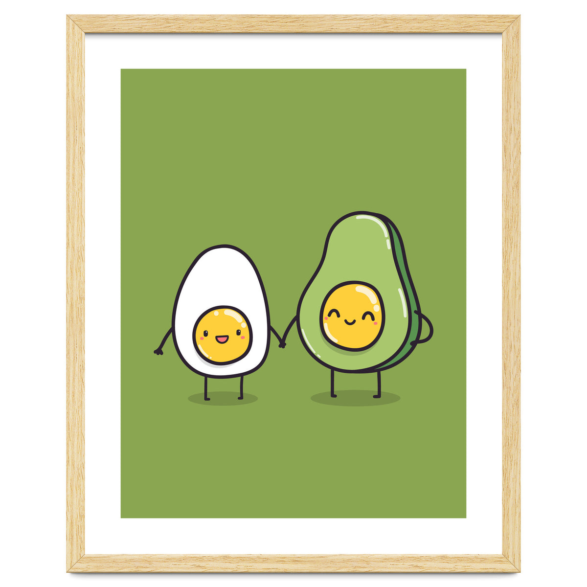 Egg Avocado best friends