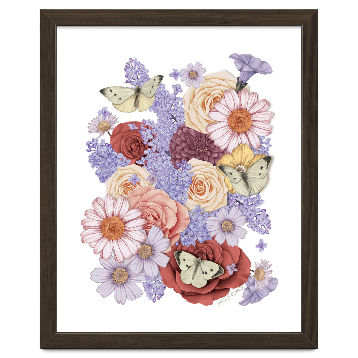 Flowers and Butterflies