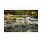 Water Flowing over Rocks (Print Only) thumbnail