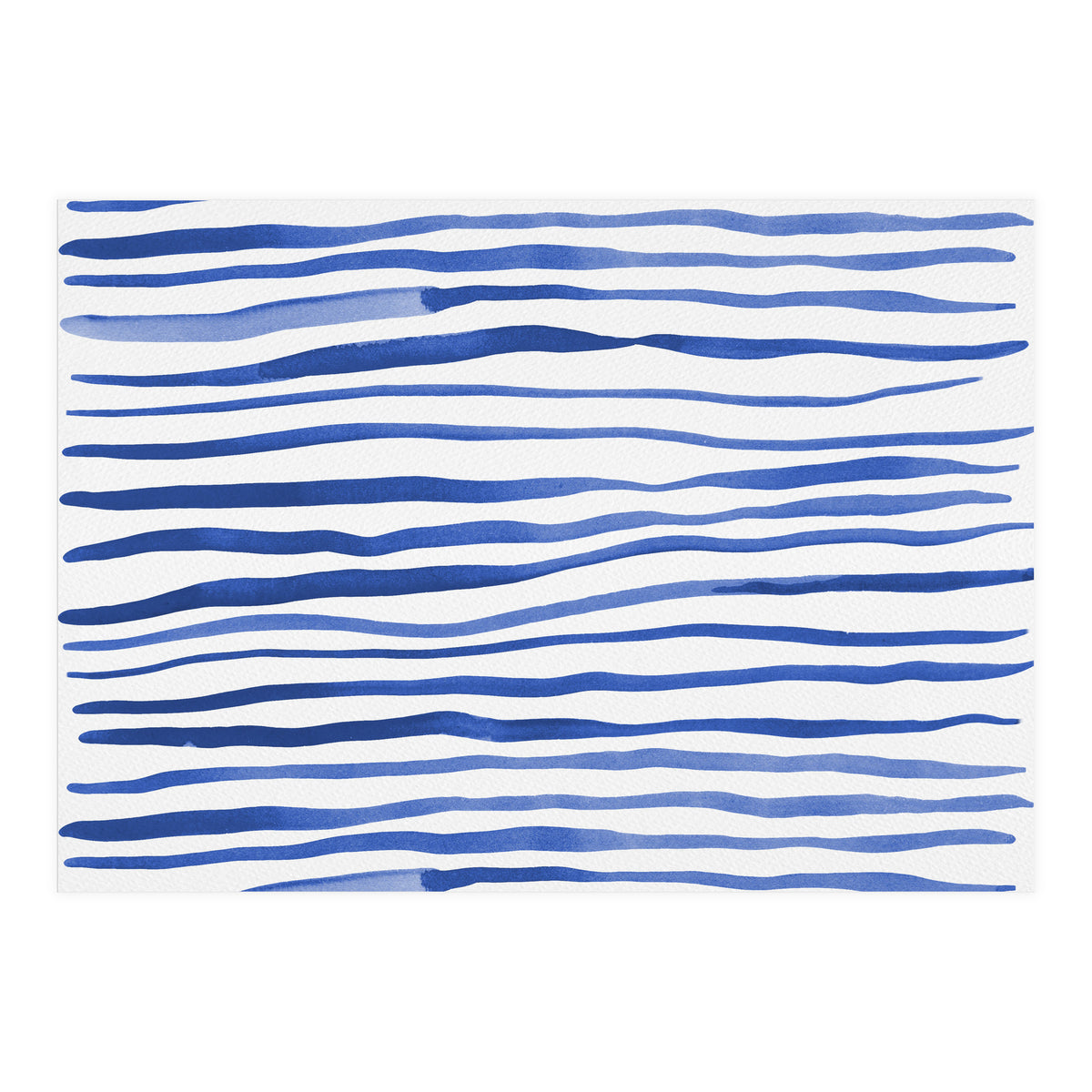 Irregular blue lines pattern (Print Only)