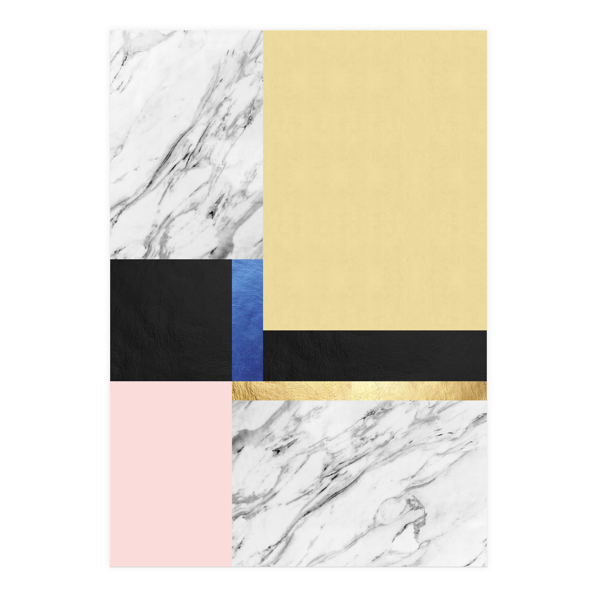 Geometric and golden VIII (Print Only)