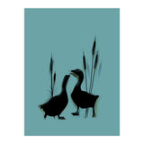 Geese lovers (Print Only) thumbnail