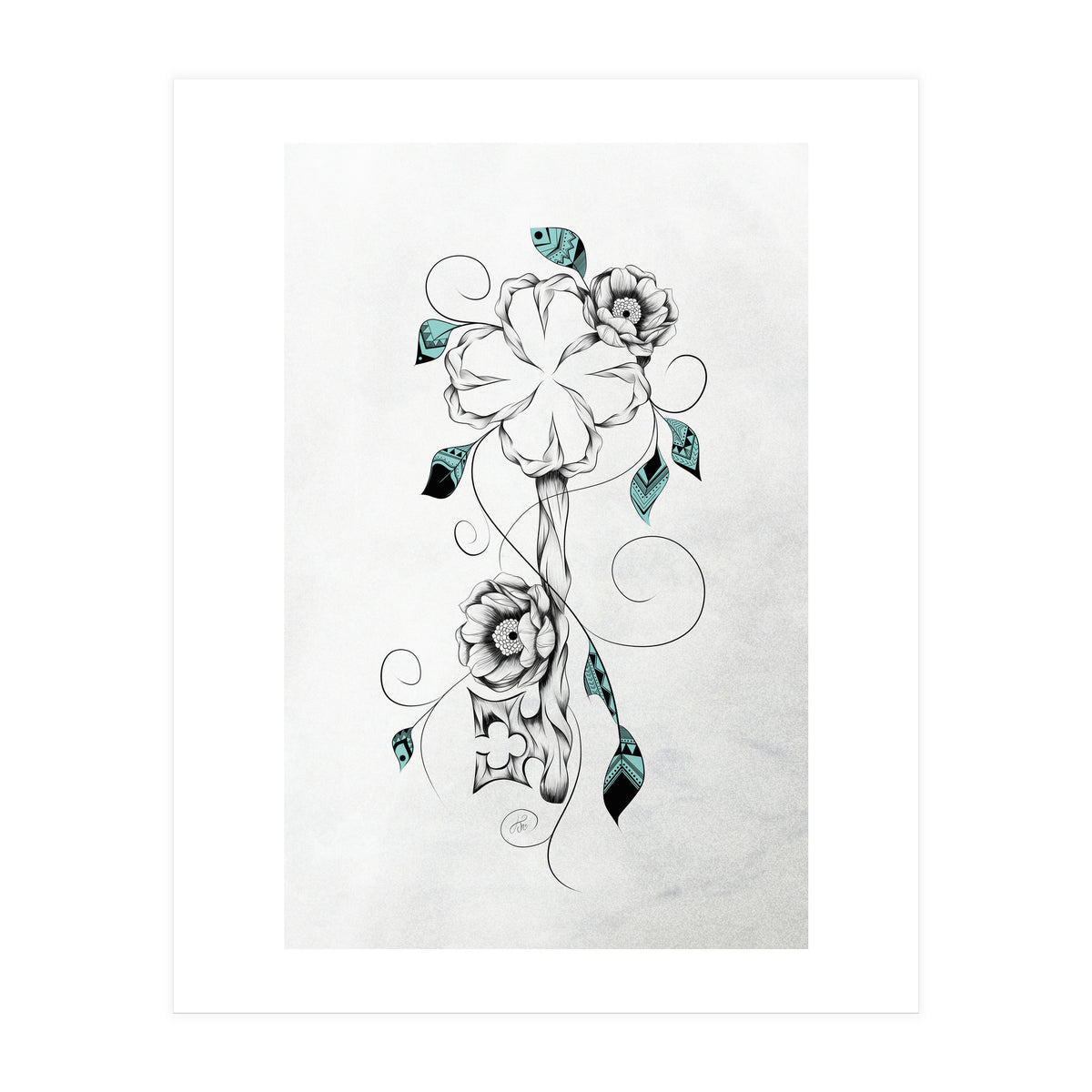 Poetic Key Of Luck (Print Only)