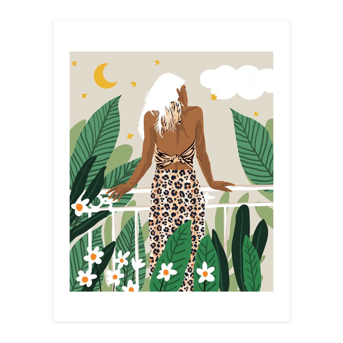 Trust the wait. Embrace the uncertainty. Enjoy the beauty of becoming. (Print Only)