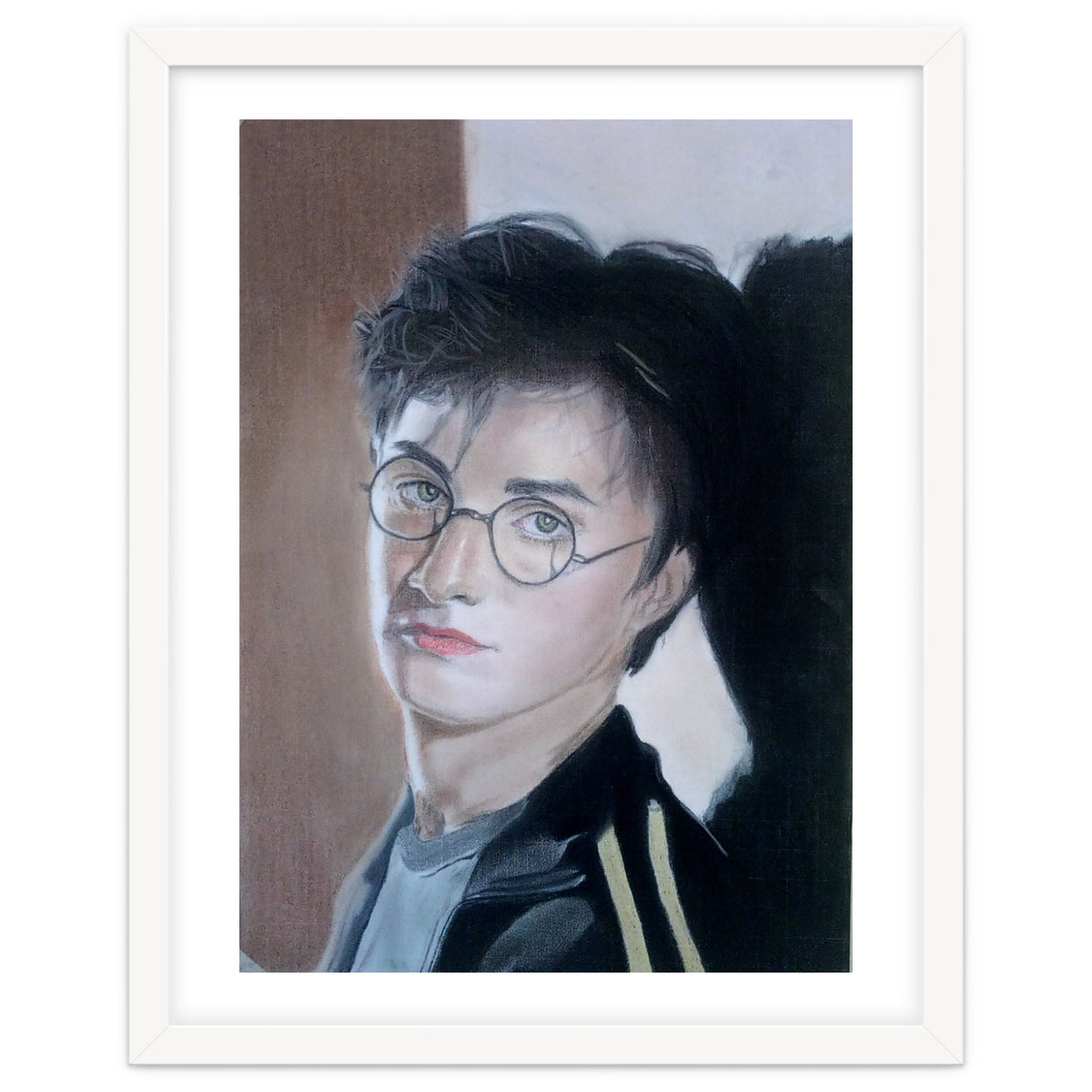 Soft Pastel Painting of Harry Potter by: MaeArtsy