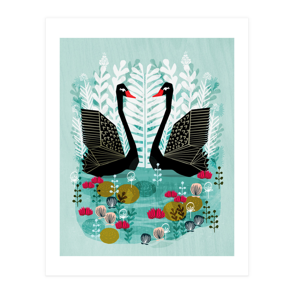 Swans (Print Only)