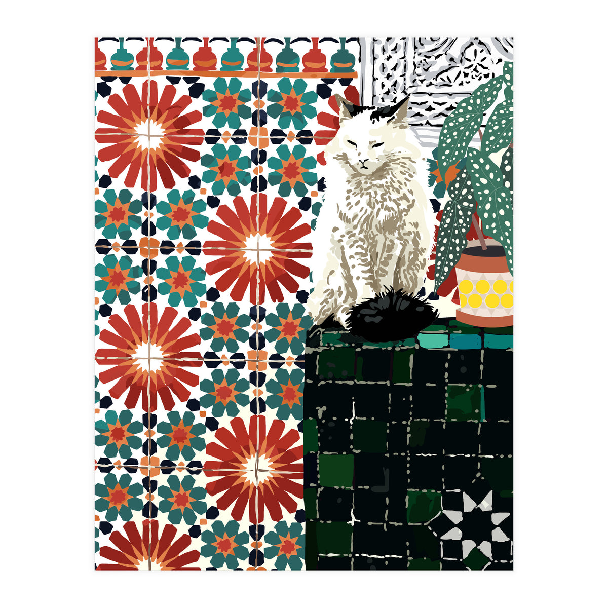 Bohemian Cat (Print Only)