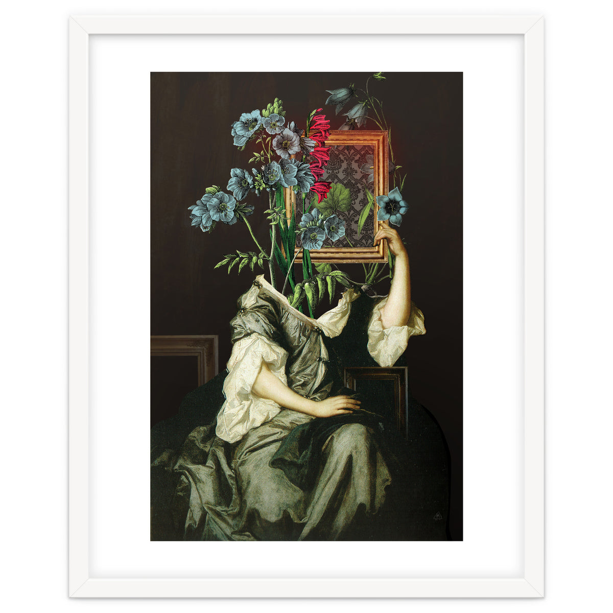 Florales Portrait Disatster