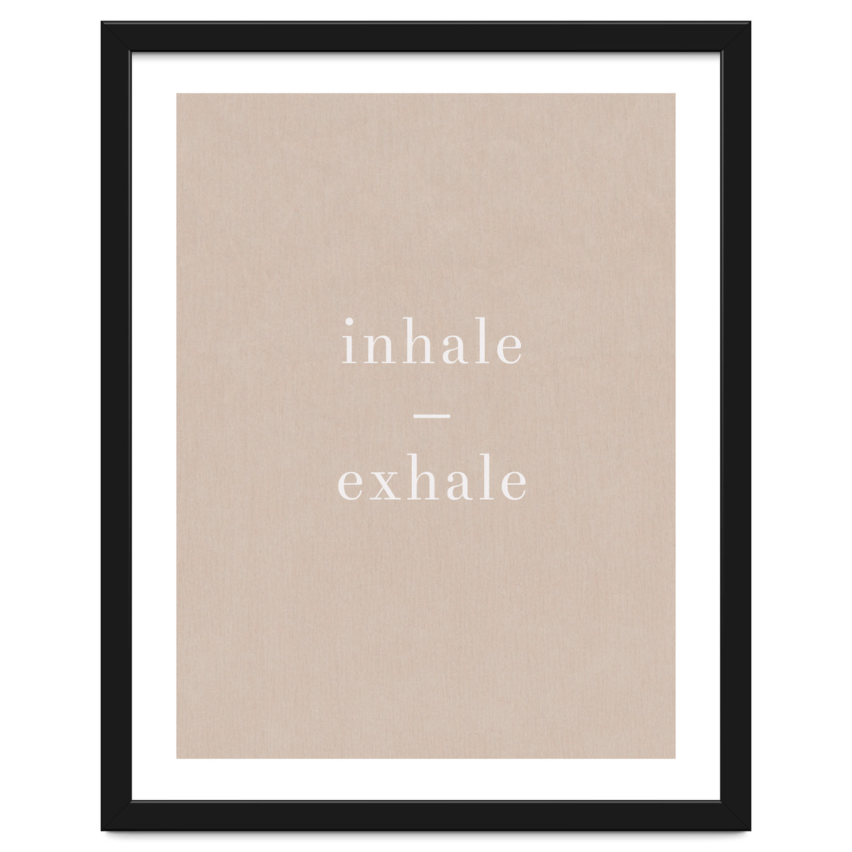 Inhale Exhale Beige Yoga