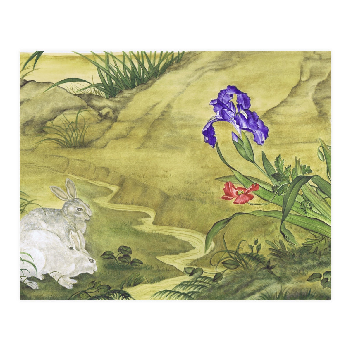 Rabbits, Iris & Poppy (Print Only)