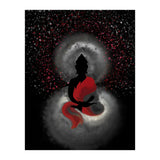 Cosmic Buddha Red (Print Only) thumbnail