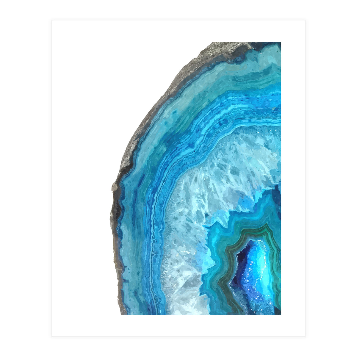Blue Agate (Print Only)