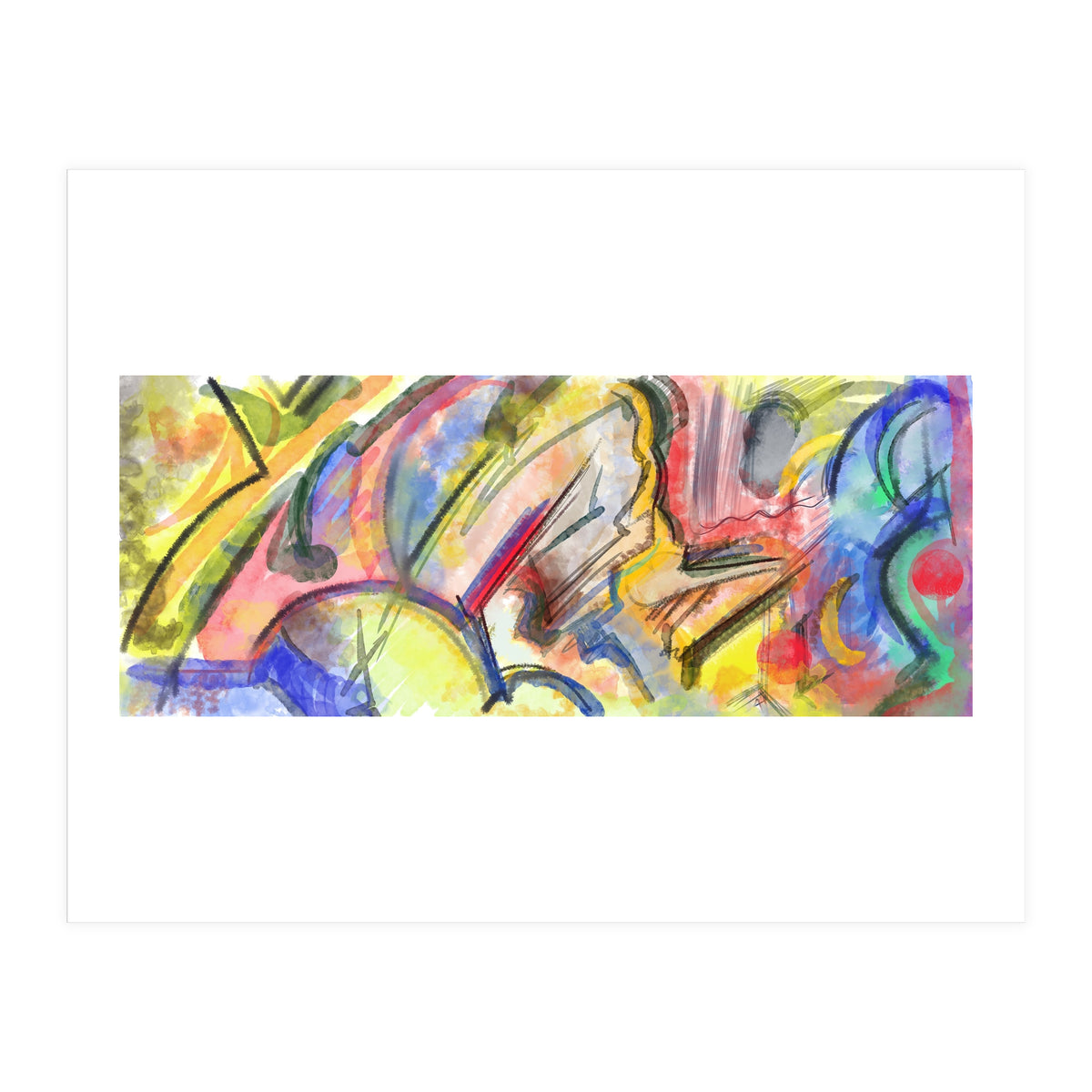 Aquarelando 1 (Print Only)