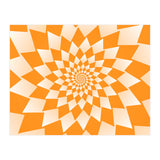 Abstract Orange Geometric  (Print Only) thumbnail