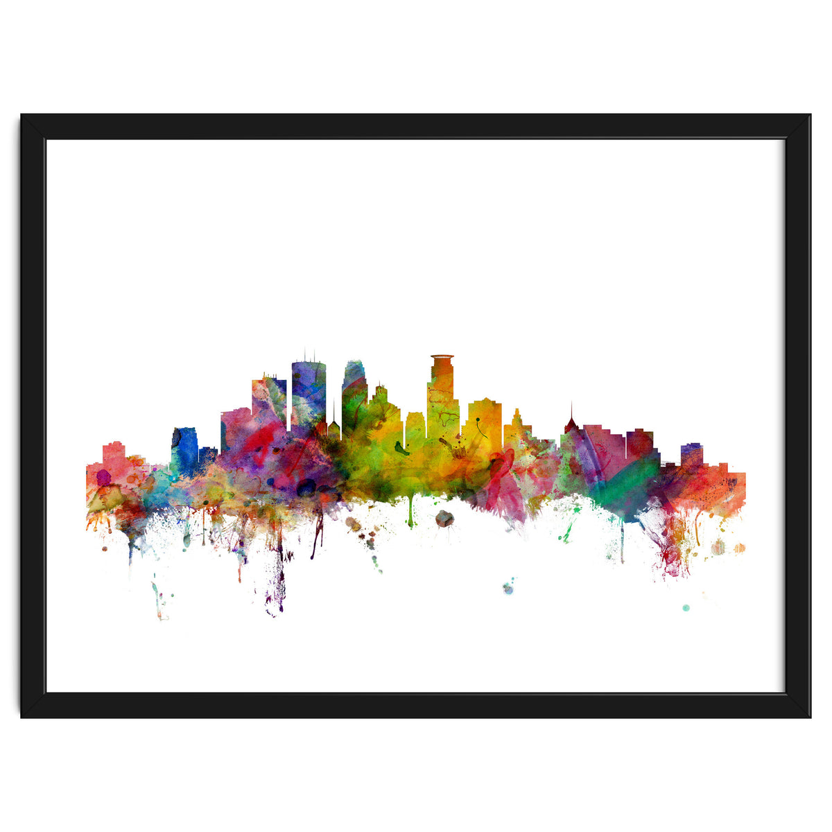 Minneapolis Minnesota Skyline