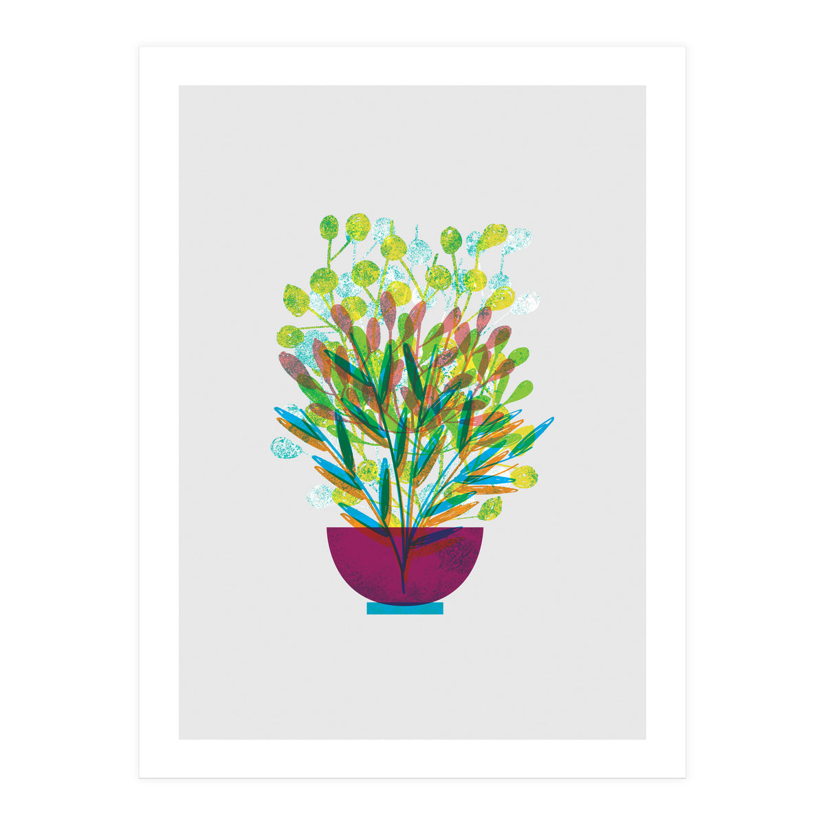 Flower pot I (Print Only)