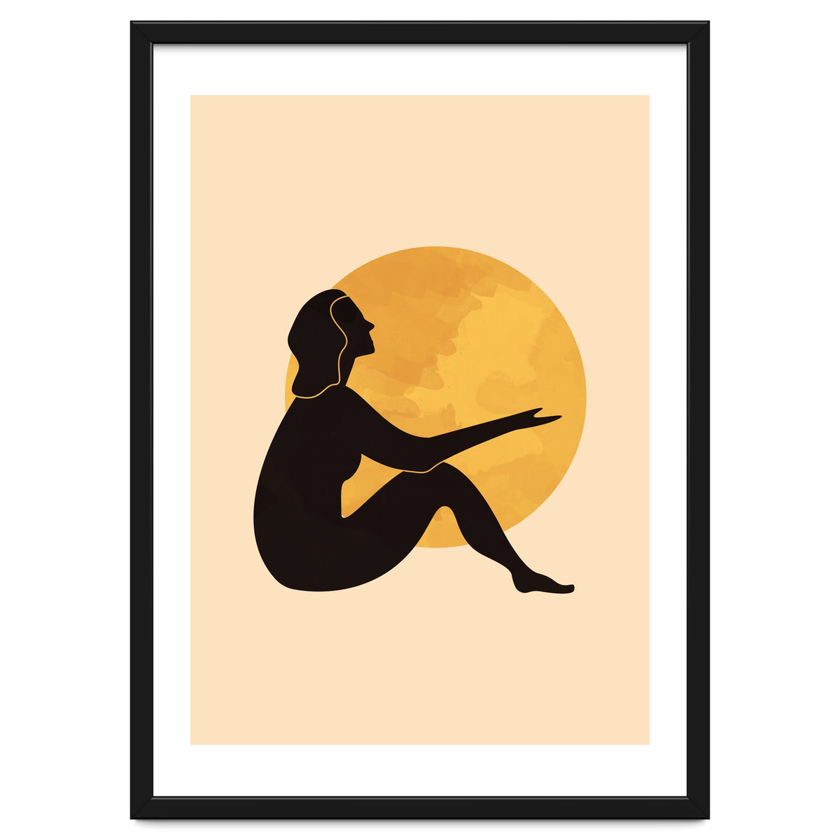 Woman And The Moon II