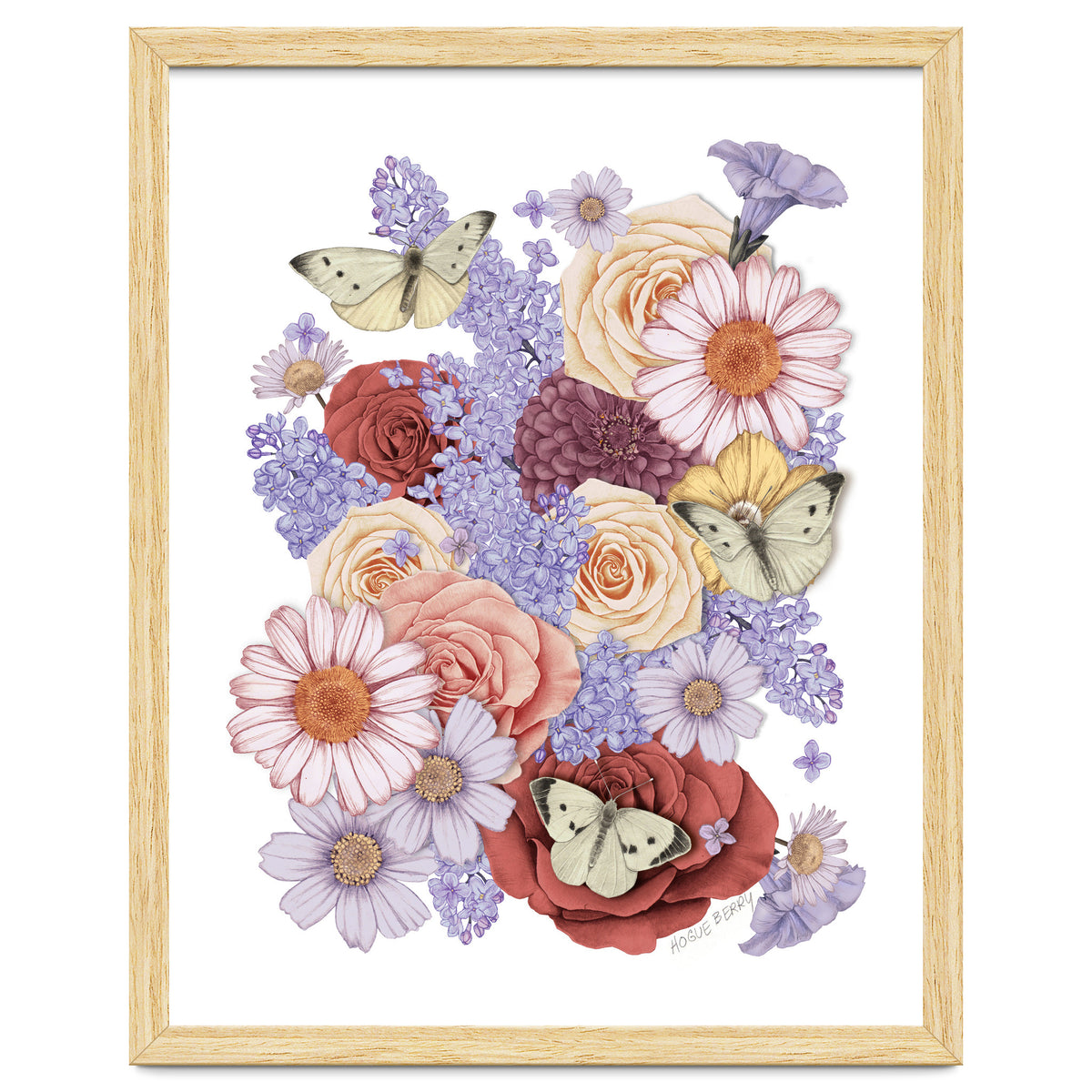 Flowers and Butterflies