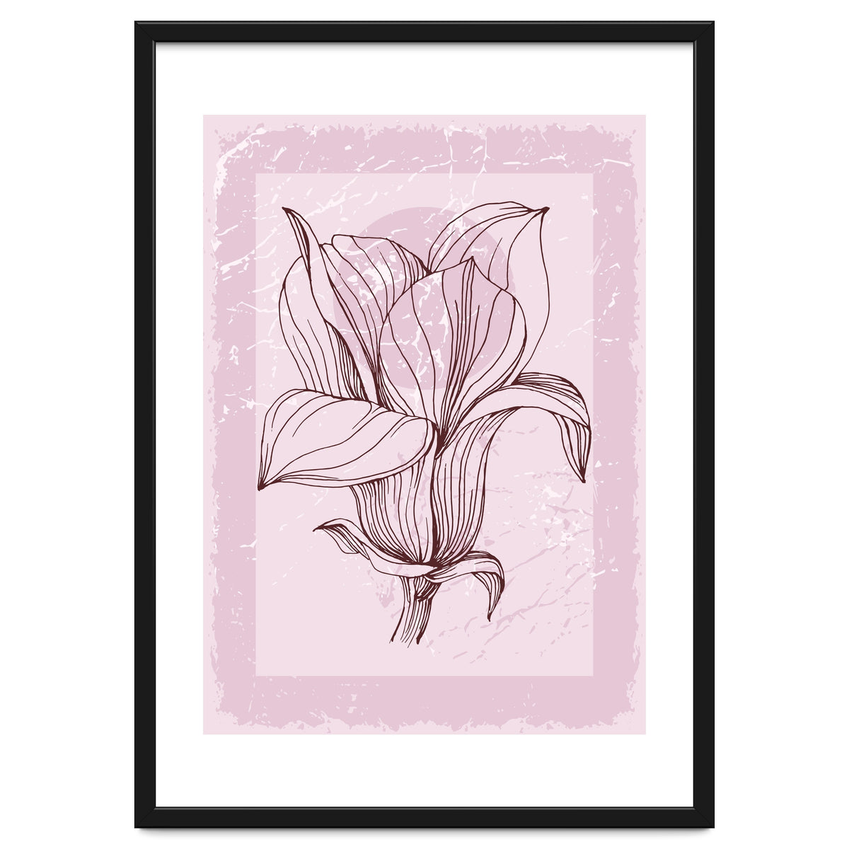 Magnolia - Minimal Contemporary Botanical Floral