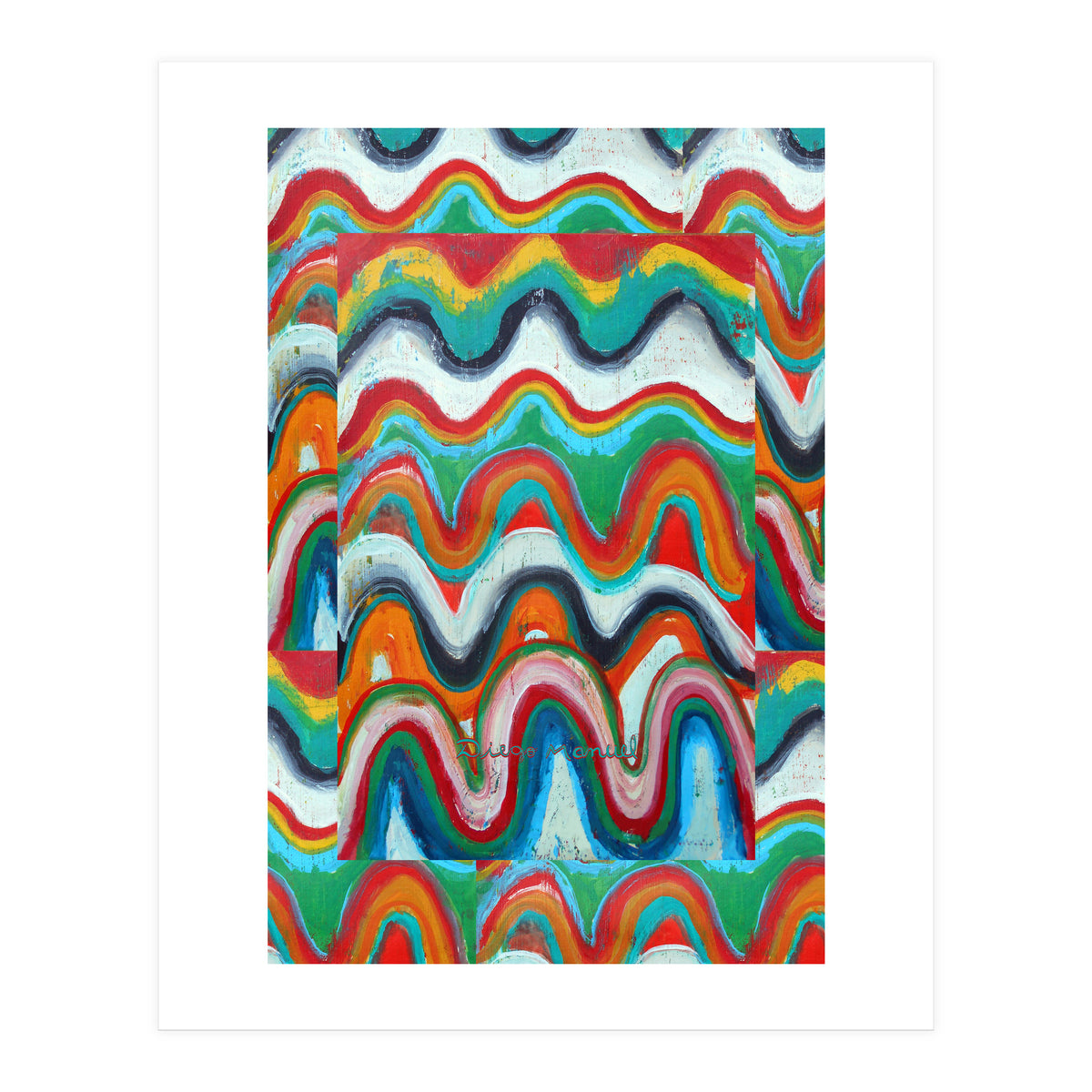 Pop Abstract A 6 (Print Only)