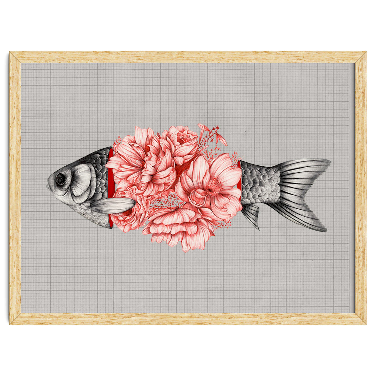 Vintage Tropical Aquarium Fish