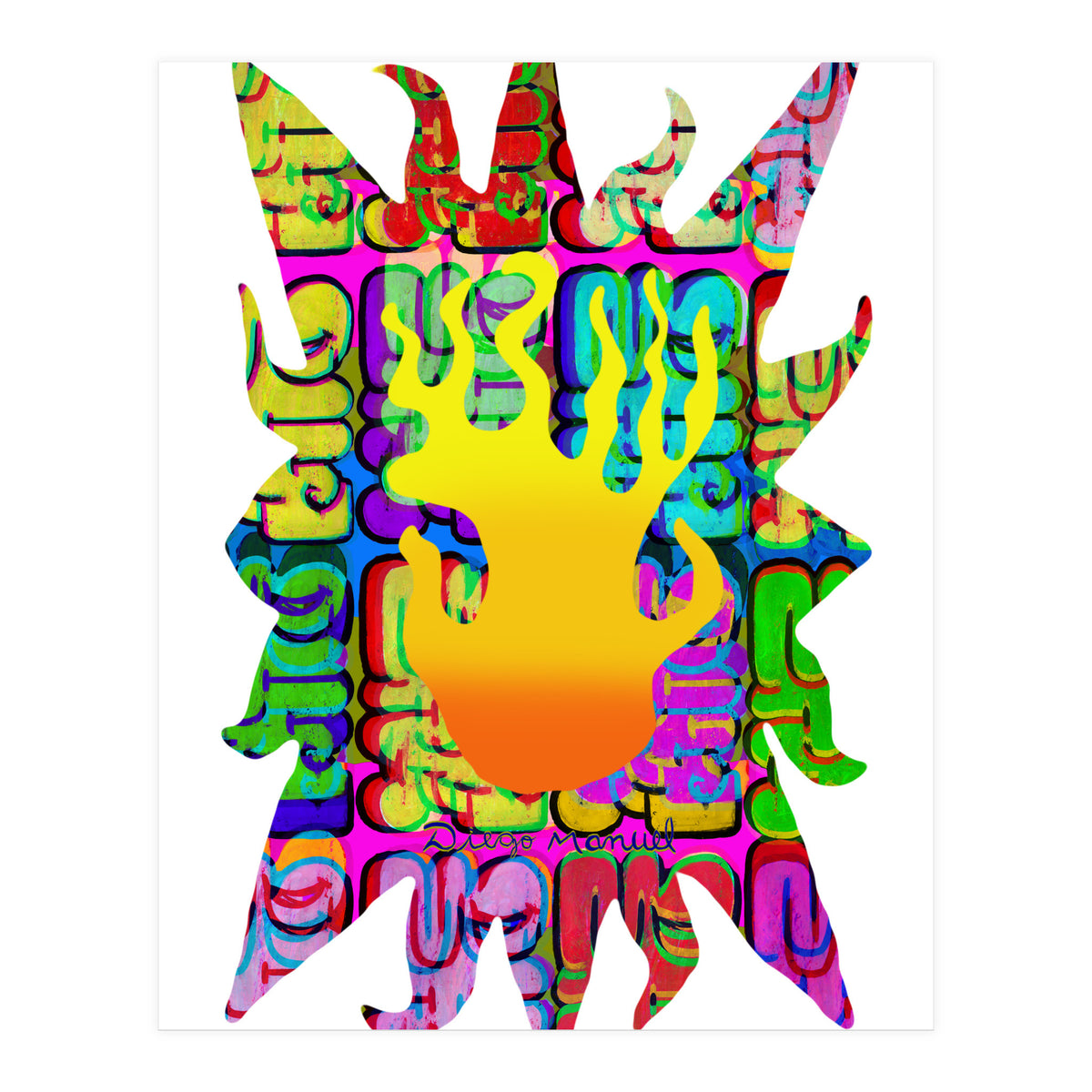 Fuego 5 Copia (Print Only)