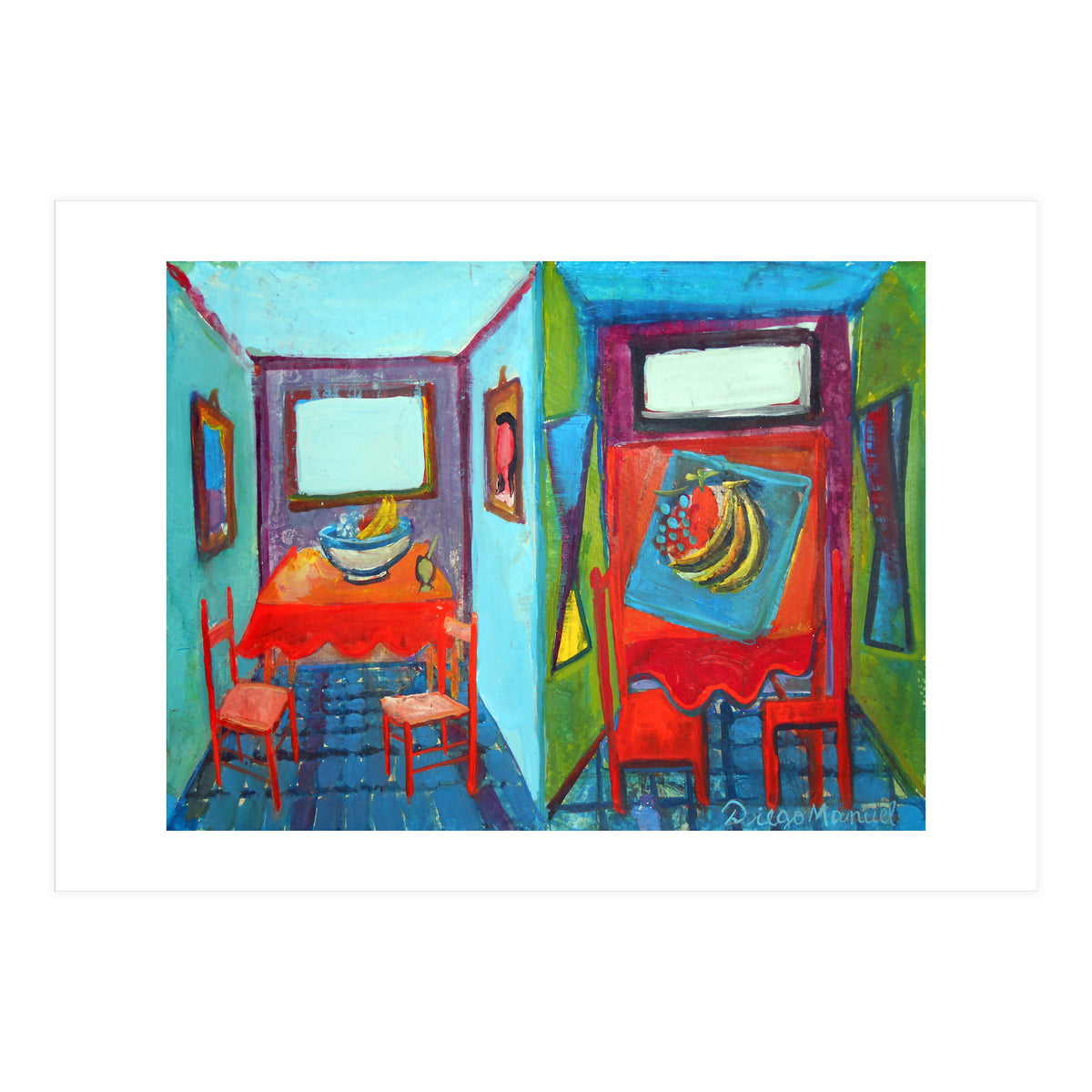 Normal Y Cubista (Print Only)